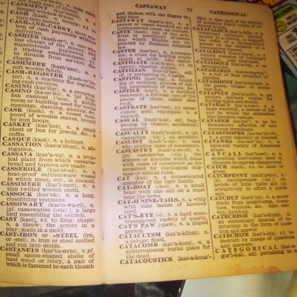 Popular Webster dictionary from 1928 - Picture 3 of 4